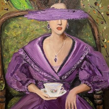 Cup of tea - 60x80 cm - Oil on Canvas
